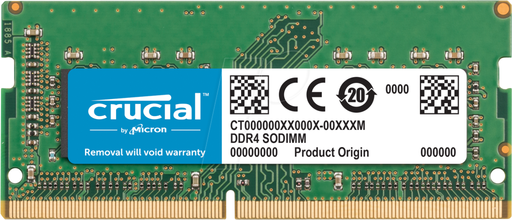 Image of 41CR0824-1017MAC - 8 GB SO DDR4 2400 CL17 Crucial, Mac