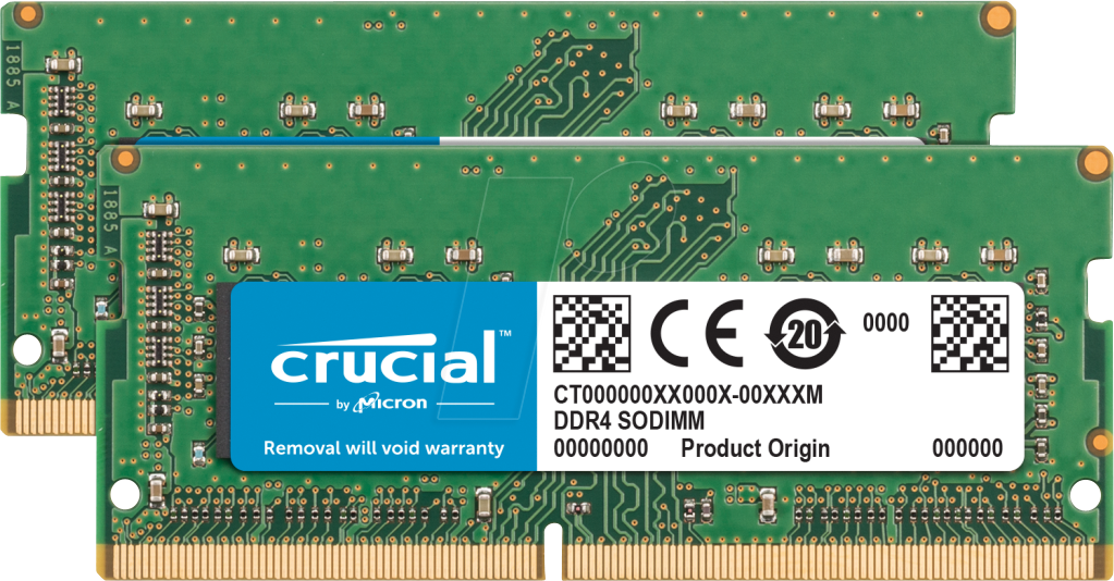 Image of 41CR1624-2017MAC - 16 (2x 8 GB) SO DDR4 2400 CL17 Crucial 2er Kit, Mac
