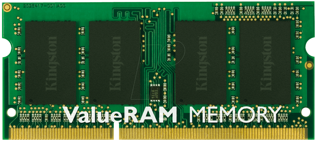 Image of KVR16LS11/4 - 4 GB SO DDR3 1600 CL11 Kingston