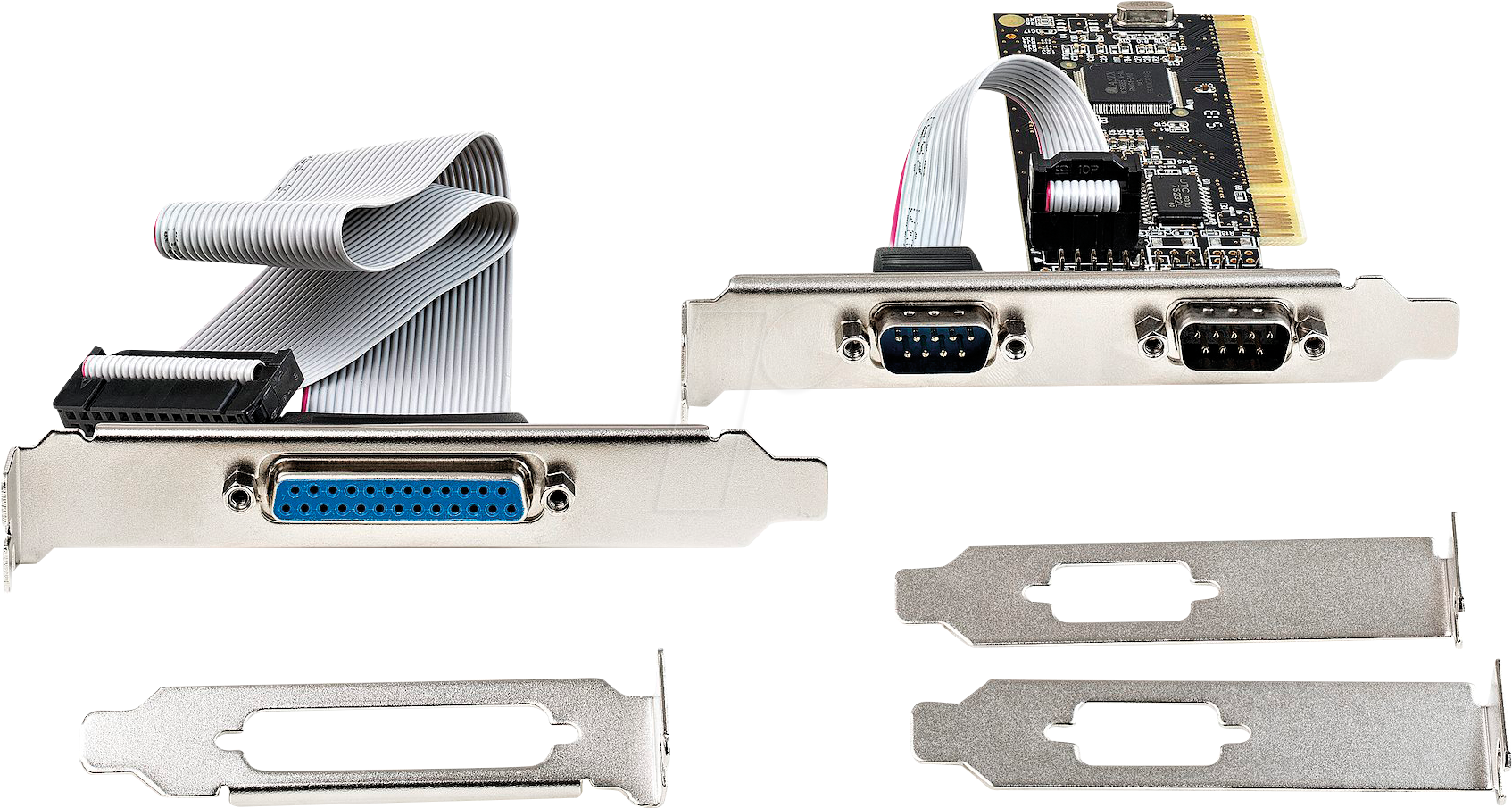 Image of ST PCI2S1P2 - 3 Port RS232, DB25, parallel, seriell, PCI Karte