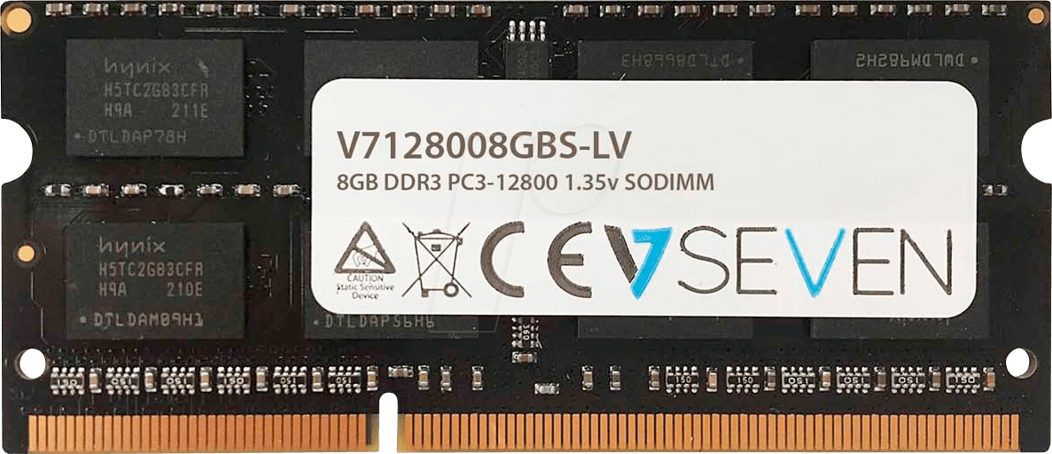Image of 31SO0816-1011 - 8 GB SO DDR3L 1600 CL11 V7