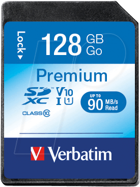 Image of 128GB SDXC Premium Speicherkarte