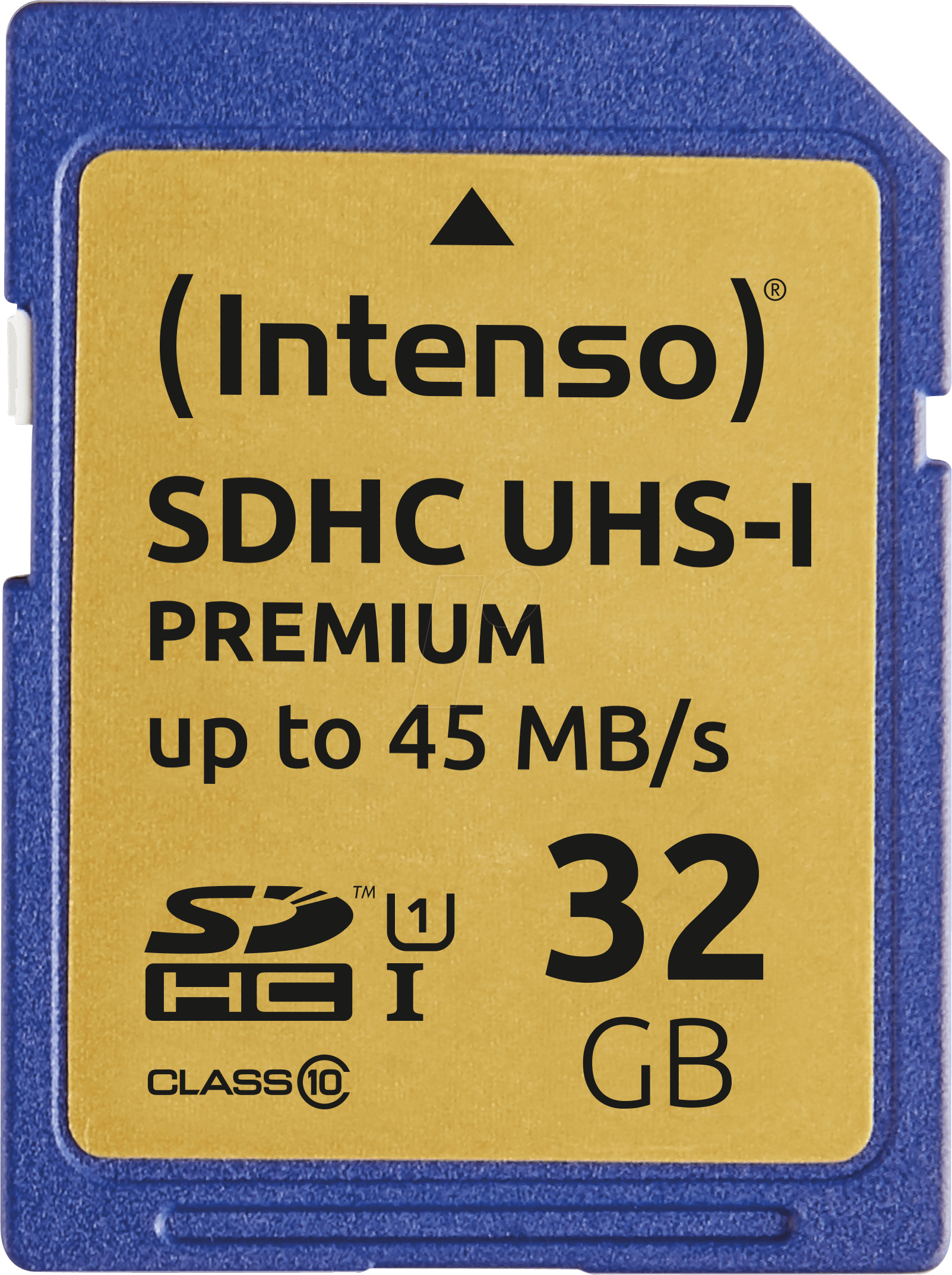 Image of INTENSO 3421480 - SDHC-Speicherkarte 32GB, Intenso Class 10 - UHS-1