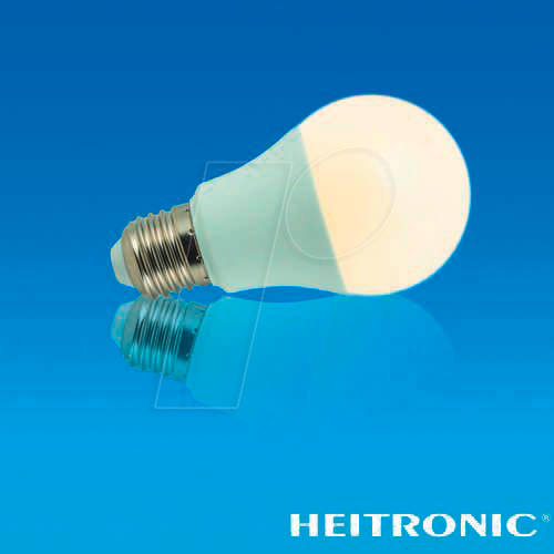 Image of HEIT 15041 - LED-Lampe E27, 10 W, 806 lm, 3000 K, flackerfrei