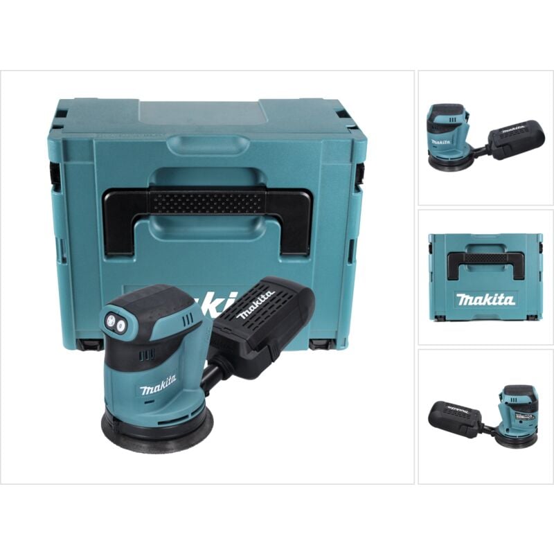 Image of Makita - dbo 180 zj Akku Exzenterschleifer 18 v 125 mm + Makpac - ohne Akku, ohne Ladegerät