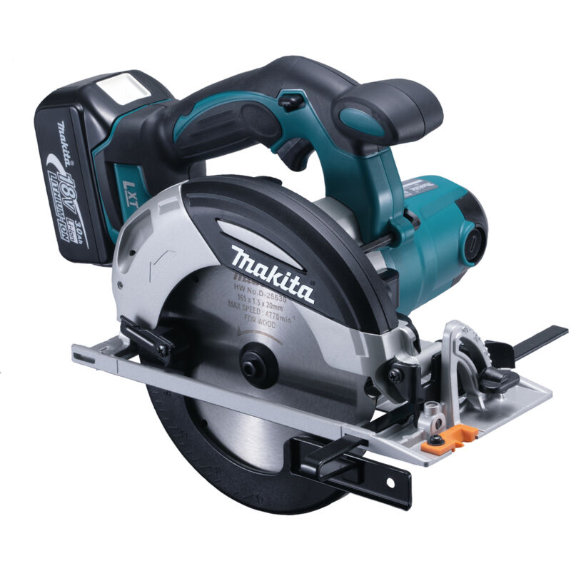 Image of Makita - Akku-Handkreissäge DHS630RTJ 18V, 66 mm, 2x 5,0 Ah + Lader im makpac