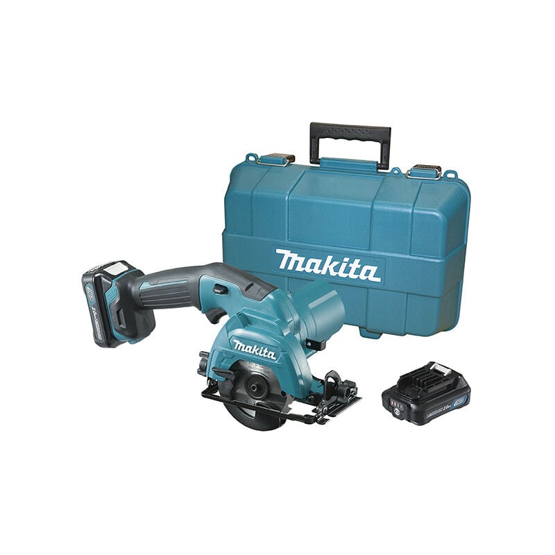 Image of Makita - HS301DSAE 85 mm Akku-Kreissäge 12Vmax cxt (2 Batterien und Ladegerät)