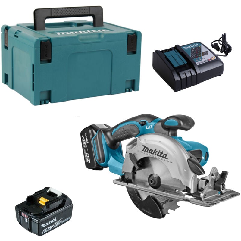 Image of Makita - Akku-Handkreissäge DSS501RTJ 18V 2x 5,0 Ah Akkus + Lader im Set im Makpac