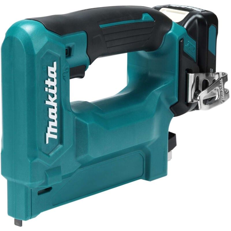 Image of Makita Akku-Tacker ST113DSMJ, 12V max., 2x 4,0 Ah und Ladegerät im MAKPAC