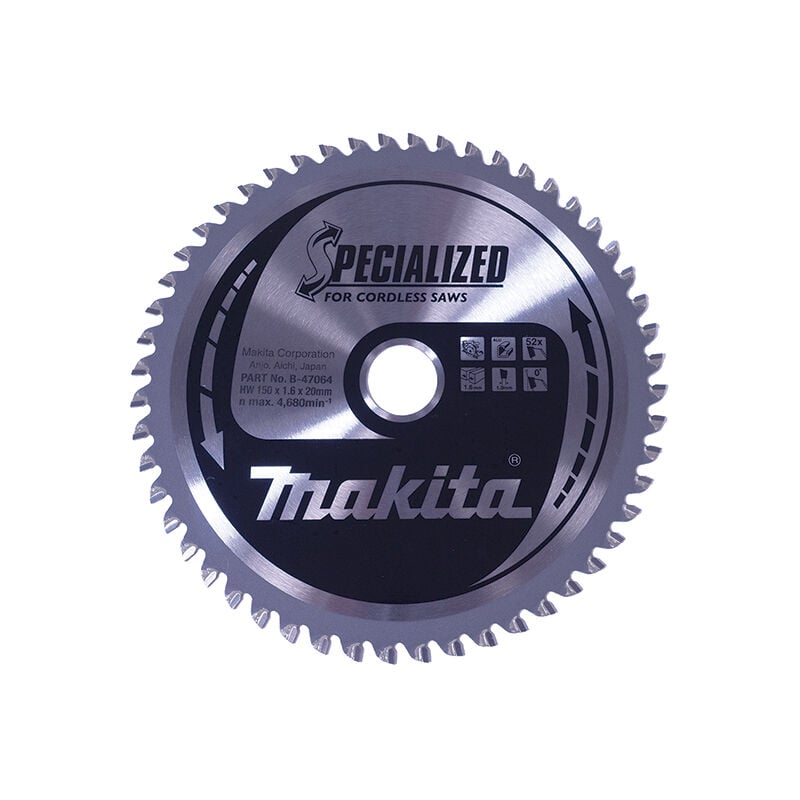 Image of B-47064 Disc hm 150/20/52D Batterie Spezialmetall - Makita