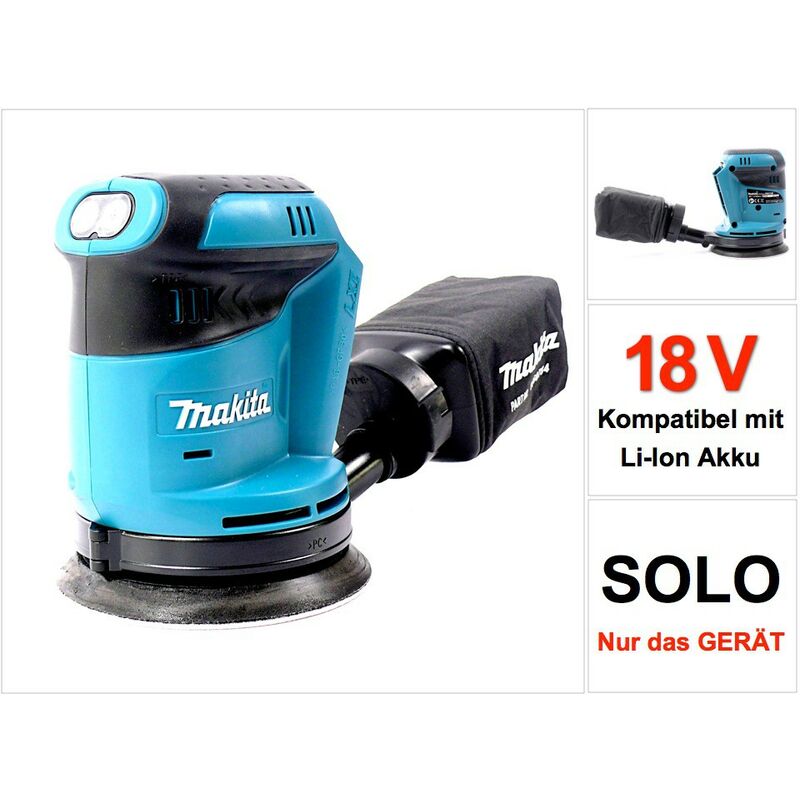 Image of Makita - bbo 180 z 18V Akku Exzenterschleifer Solo - ohne Akku, ohne Ladegerät