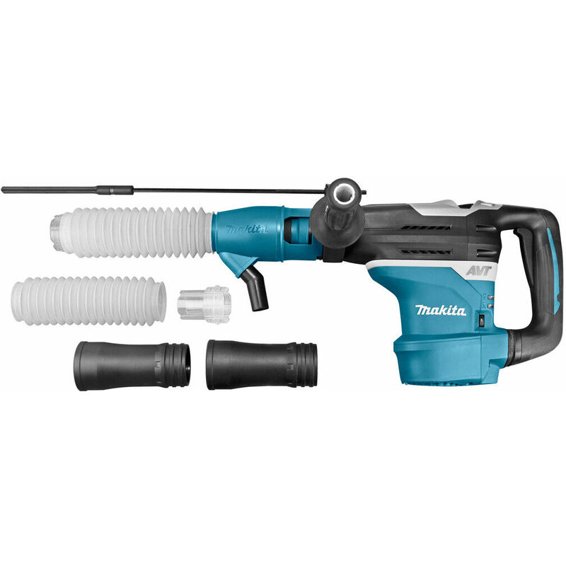 Image of Makita - Bohrhammer HR4013CV 1.100 w sds-max 40 mm 8,0 j mit Schlagbohr- und Meisselfunktion inkl. Absaugset Bohren + Stemmen