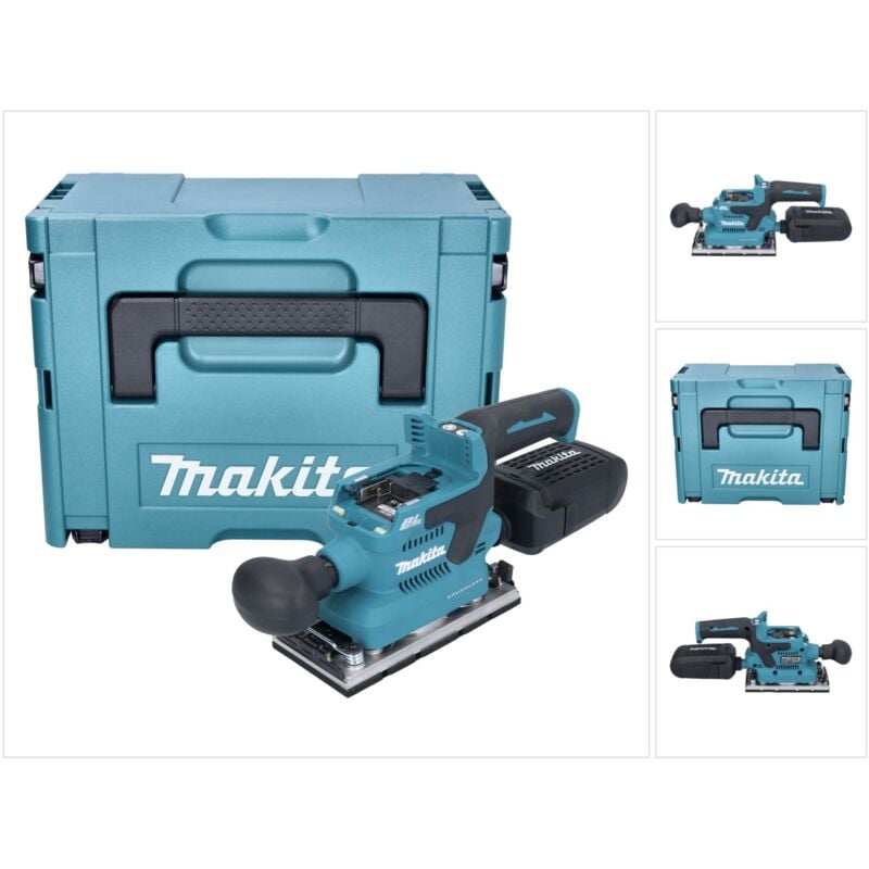 Image of Dbo 382 zj Akku Schwingschleifer 18 v 93 x 185 mm Brushless + Makpac - ohne Akku, ohne Ladegerät - Makita