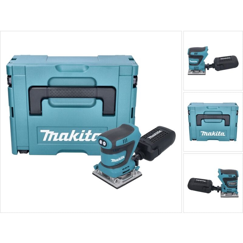 Image of Makita DBO 484 ZJ Akku Schwingschleifer 18 V 112 x 102 mm + Makpac - ohne Akku, ohne Ladegerät