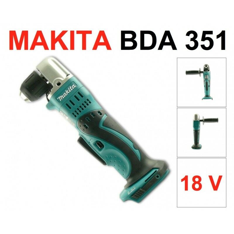 Image of Makita - bda 351 z Akku Winkelbohrmaschine 18V 13,5Nm Solo - ohne Akku, ohne Ladegerät