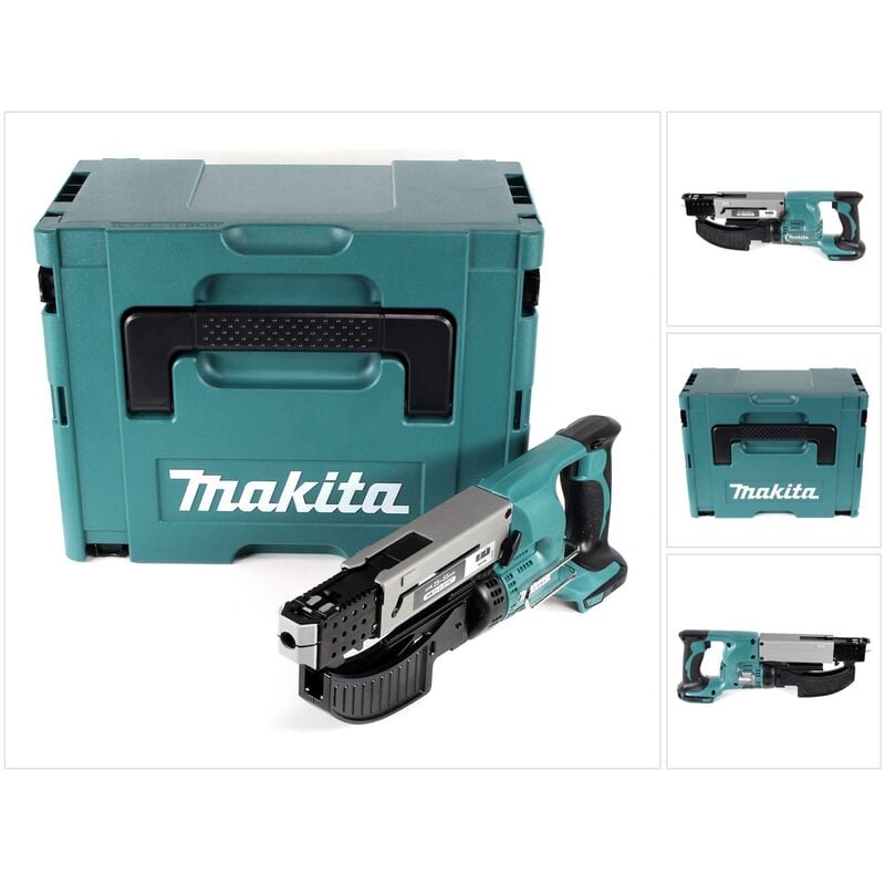 Image of Makita - dfr 550 zj Akku Magazinschrauber 18V 25-55mm Solo + Makpac - ohne Akku, ohne Ladegerät