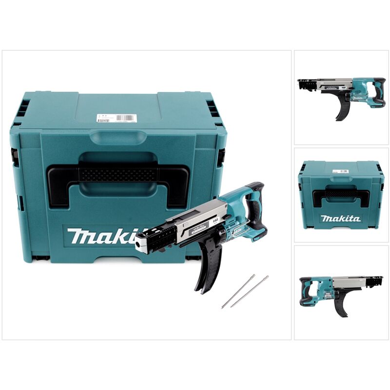 Image of Makita - dfr 750 zj Akku Magazinschrauber 18V 45-75mm Solo + Makpac - ohne Akku, ohne Ladegerät