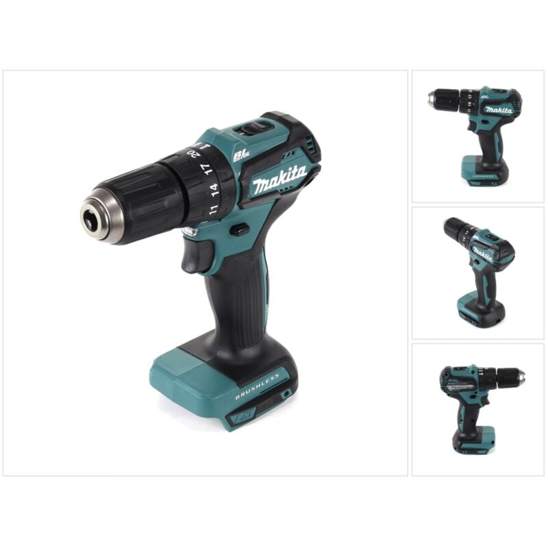 Image of Makita - dhp 483 z Akku Schlagbohrschrauber 18 v 40 Nm Brushless Solo - ohne Akku, ohne Ladegerät