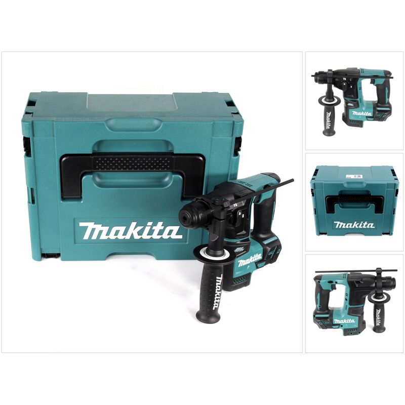 Image of Makita - dhr 171 zj 18 v 2-stufiger Brushless Akku Bohrhammer Solo sds Plus + Makpac - ohne Akku, ohne Ladegerät