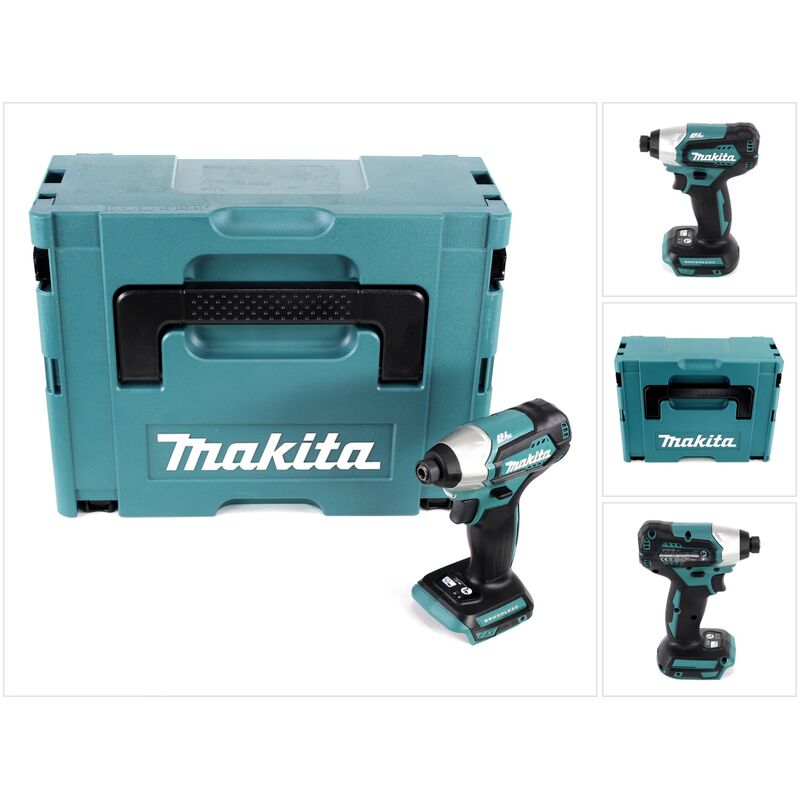 Image of Makita - dtd 155 zj 18 v Brushless Li-Ion Akku Schlag Schrauber im Makpac - ohne Akku, ohne Ladegerät