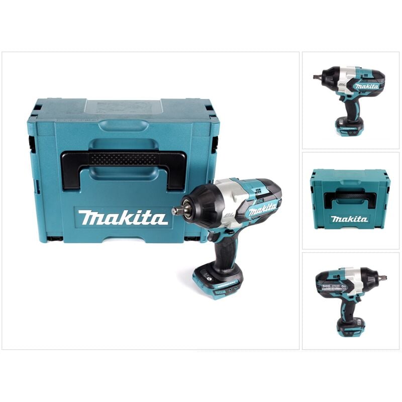 Image of Makita - dtw 1002 zj Akku Schlagschrauber 1/2" 18V 1000Nm Brushless Solo + Makpac - ohne Akku, ohne Ladegerät