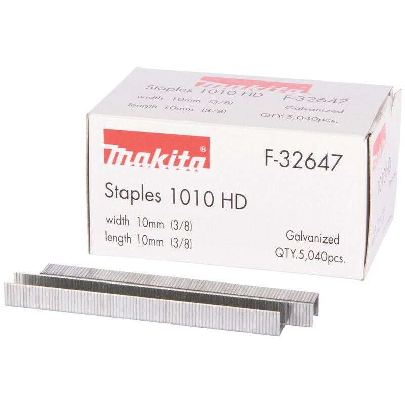 Image of Makita Klammern 10x10mm für Tacker DST221 / DST220 - 5040 Stck. (F-32647)