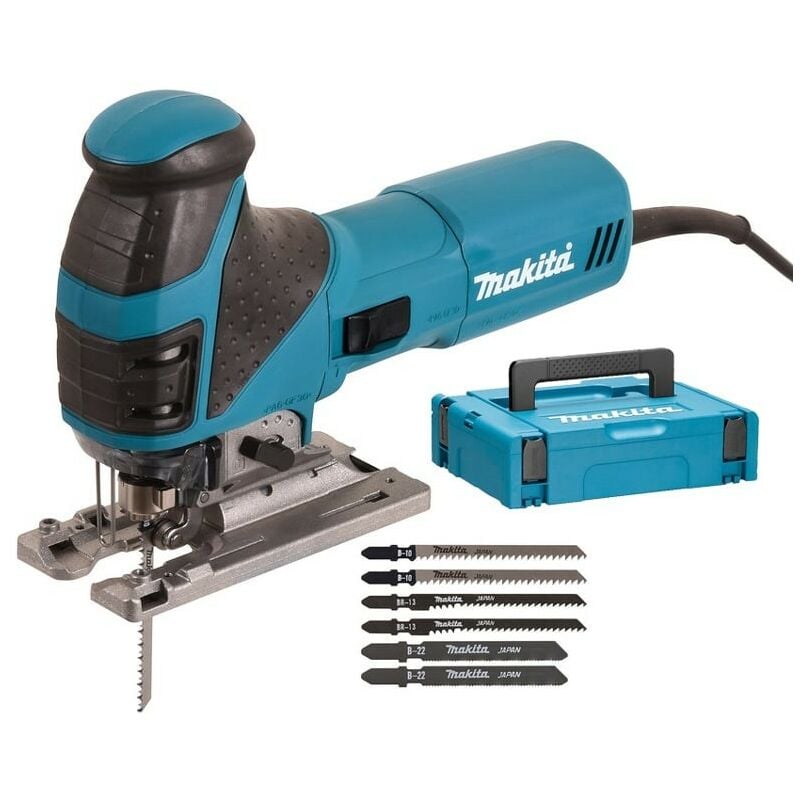 Image of Stichsäge Makita 4351FCTJ 720W mit 6 Sägeblättern im Makpac-Koffer