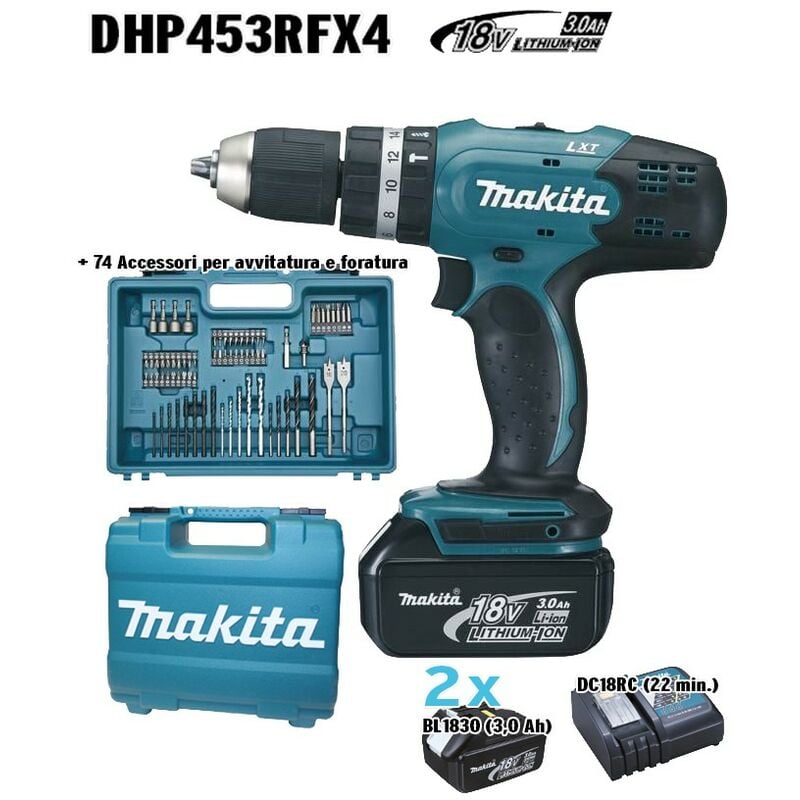 Image of Makita SuperKit Bohrer und 2 Akkus