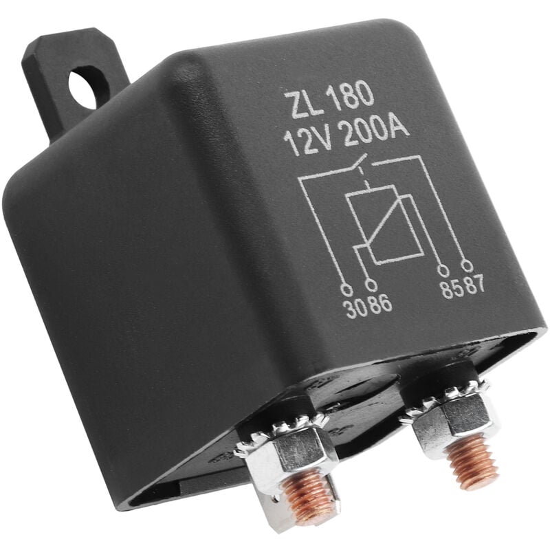 Image of Eosnow - Neue 12V 200A Heavy Duty Split Charge on/off Schalter Relais Auto Auto Boot 200Amp