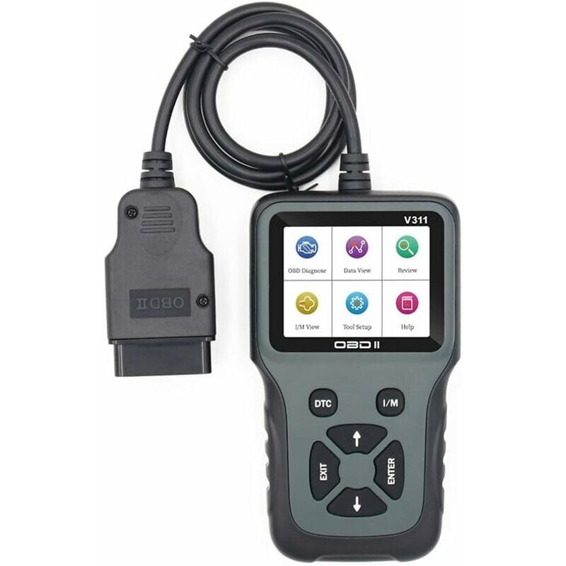 Image of Universal-OBD2-Autodiagnosetool, französischer Support, OBDII-Automotor-Fehlercodeleser und -löscher - Ahlsen