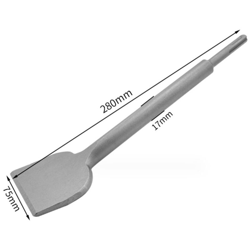 Image of Winkelmeißel, Fliesenmeißel Φ17mmx280mm - Ahlsen