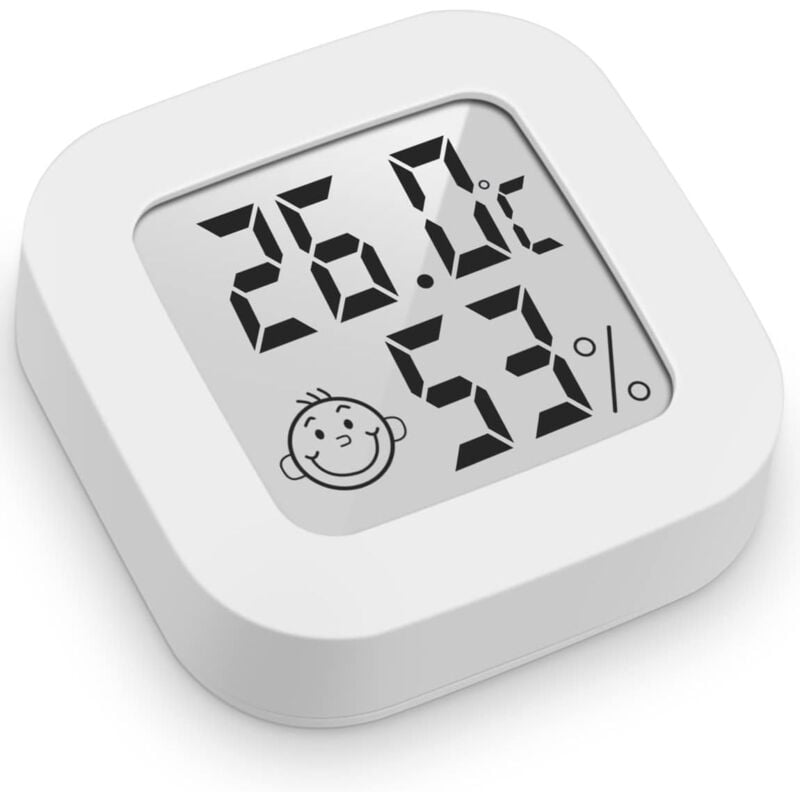 Image of Ahlsen - Mini-Hochpräzisions-Digital-Innenthermometer-Hygrometer, Temperaturüberwachung und Luftfeuchtigkeitsmesser,