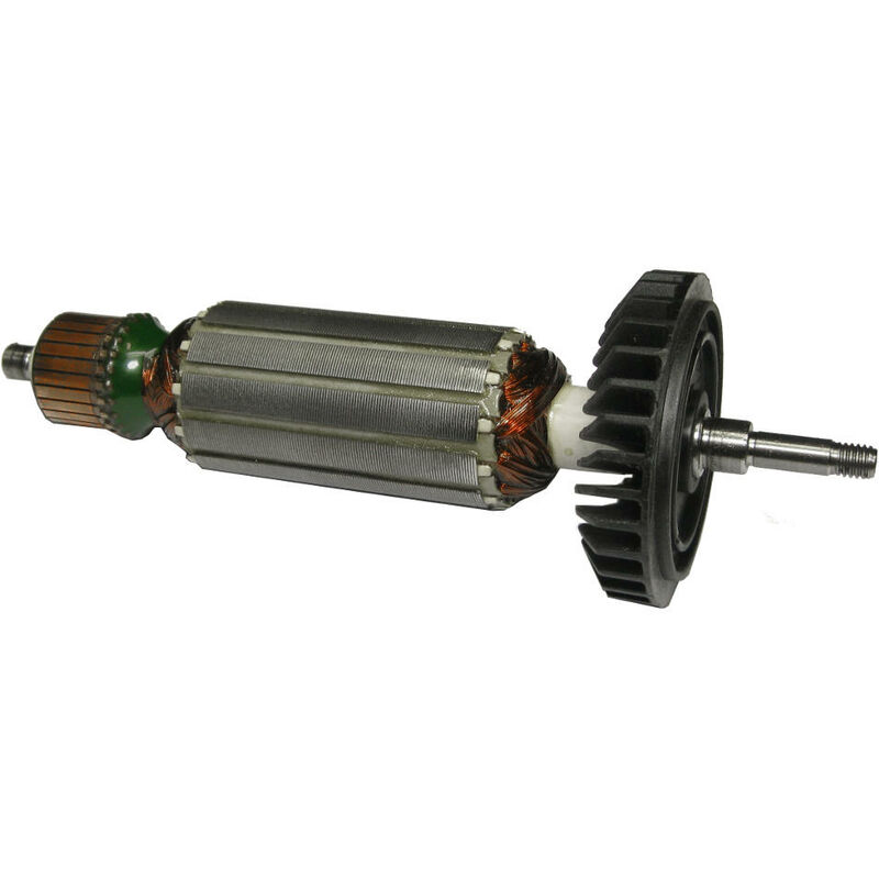 Image of Anker / Rotor / Motor Ersatzteil / Läufer / Kollektor / Polpaket mit Lüfter ersetzt Makita 515613-9 für Winkelschleifer 9556-NB 9557-NB 9557-HN