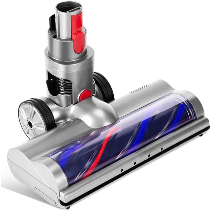 Image of Bürste kompatibel für Dyson V7, V8, V10, V11, V15 Staubsauger, Bürste mit 4-LED Scheinwerfern, Flexibler Rotation und Ersatzrollen