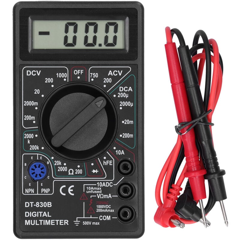 Image of Eosnow - DT830B Multimeter Tragbares lcd Digital Elektronisches Voltmeter Amperemeter für Elektriker