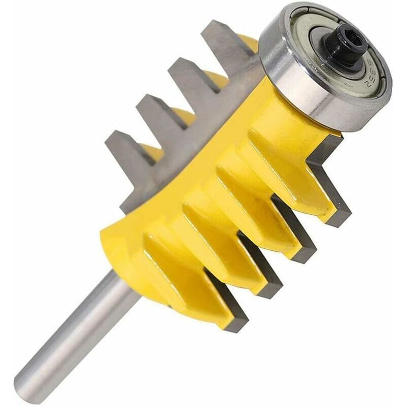 Image of 8mm Schaft Schiene Finger Reversible Joint Router Kleber Bit Kegel Zapfen Schneider Für Holzbearbeitung Zimmermann Werkzeuge - Dolaso