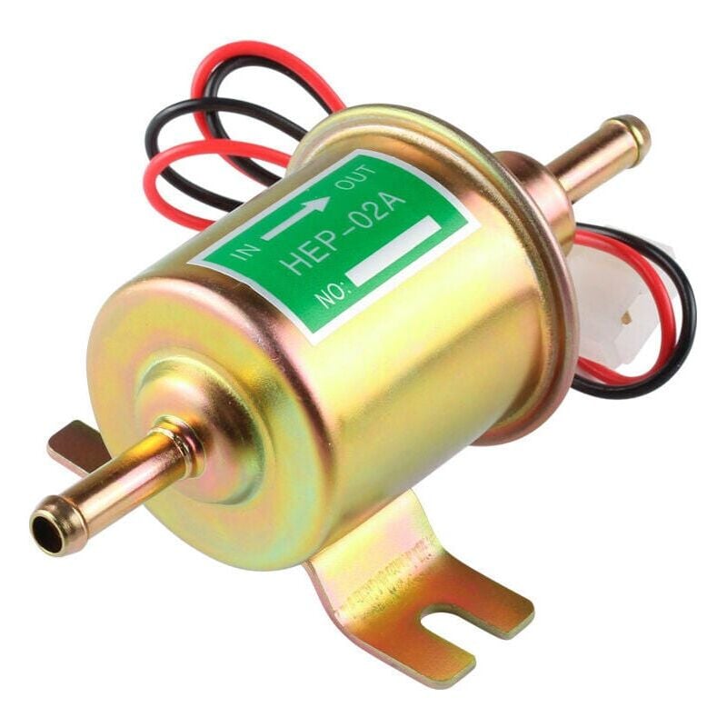 Image of Gold-Universal 12 v Diesel Benzin elektrische Kraftstoffpumpe HEP-02A HEP02A Niederdruck oem HEP-02A Universal 12 v elektrische Kraftstoffpumpe für