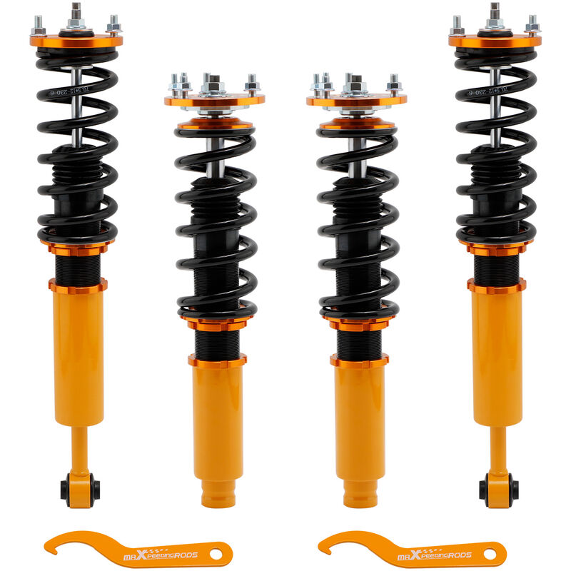 Image of Doppelrohr Gewindefahrwerk Für Honda Accord vii Coupe CM7/CM8 Shock AbsorbersEinstellbare Hhe Gewindefahrwerk Für Honda Accord 4-Türer CM4 CM5 CM6