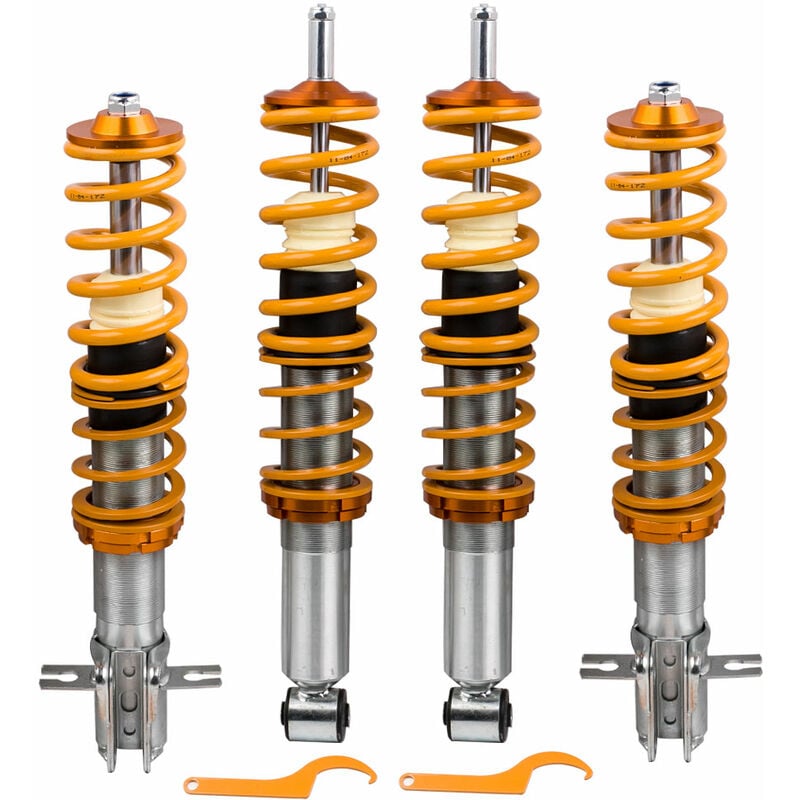 Image of Doppelrohr Gewindefahrwerk Sport Für vw Rabbit / Golf MK1 vw Scirocco MK1 MK2Doppelrohr Gewindefahrwerk Sport for vw Rabbit / Golf MK1 vw Scirocco