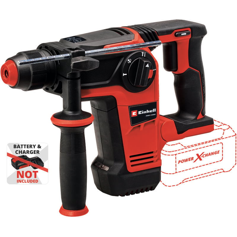 Image of Einhell - Professional Akku-Bohrhammer tp-hd 18/26 Li BL-Solo Power X-Change (18 v, Brushless, 2,6 j, SDS-plus, pneumatisches Schlagwerk, 4