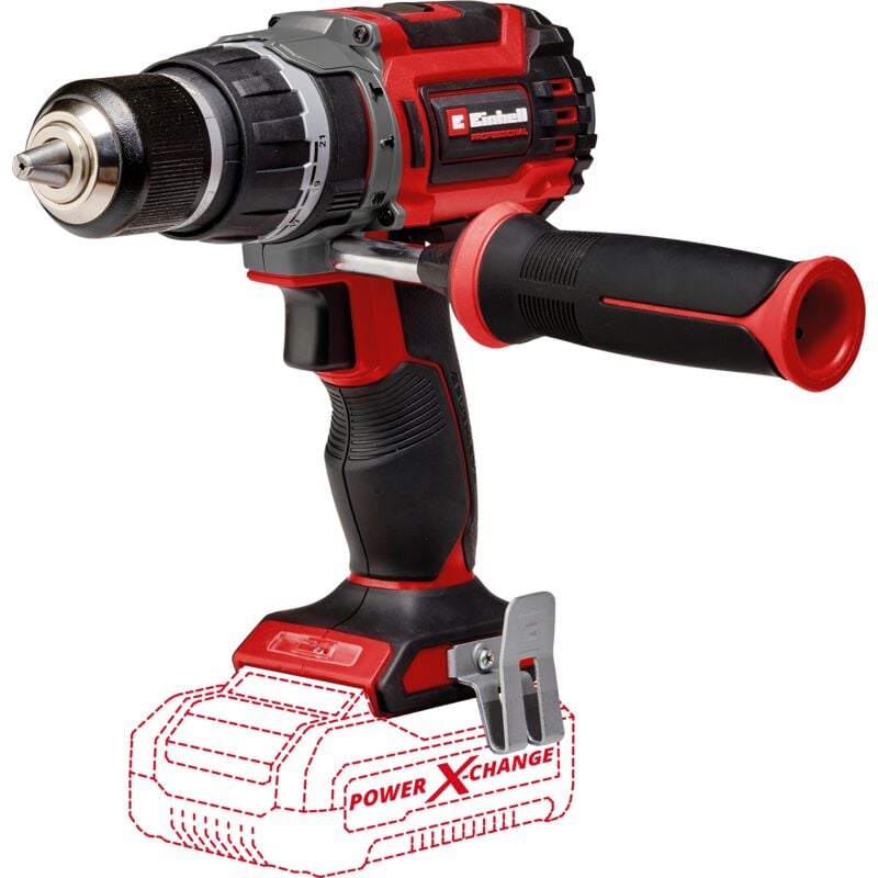 Image of Einhell - Professional Akku-Schlagbohrschrauber tp-cd 18/70 Li-i bl - Solo Power X-Change (18 v, Brushless, 70 Nm, Schlagbohrfunktion, 13 mm