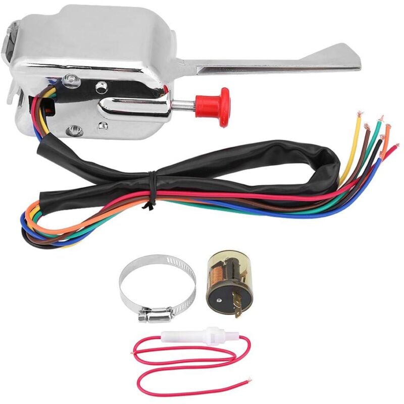 Image of 12V Universal Street Hot Rod Blinker Tempomatschalter + Blinker für P021-TS-HL101 - Ej.life