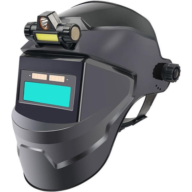 Image of True Color Auto-Schweißhelm, Solar-Schweißhelm mit automatischer Verdunkelung, große Ansicht, b - Ej.life