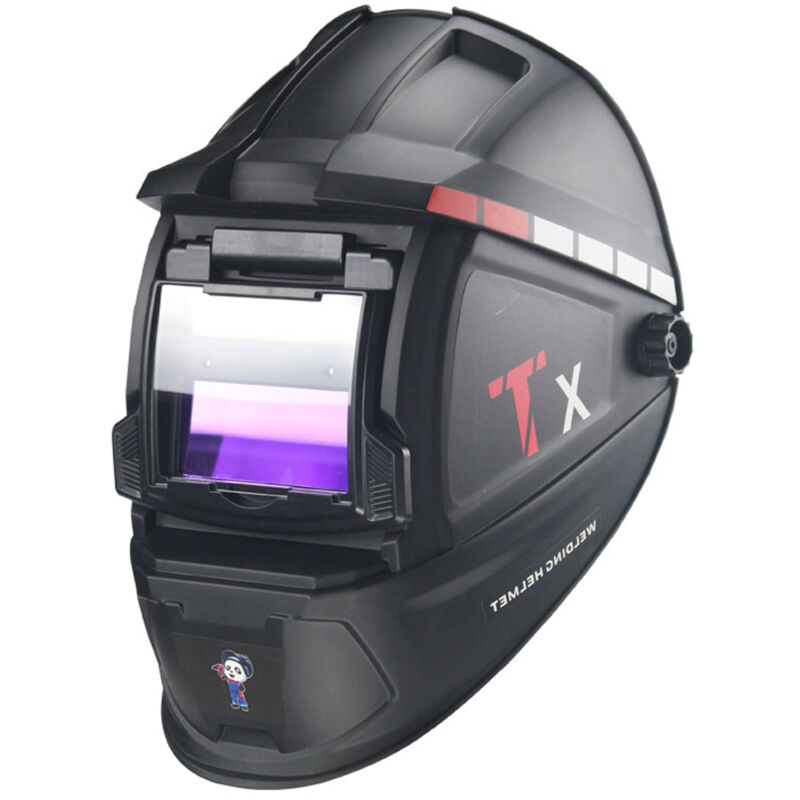 Image of True Color Auto-Schweißmaske, Solar-Schweißhelm mit automatischer Verdunkelung, großer Sicht-Schweißhelm - Ej.life