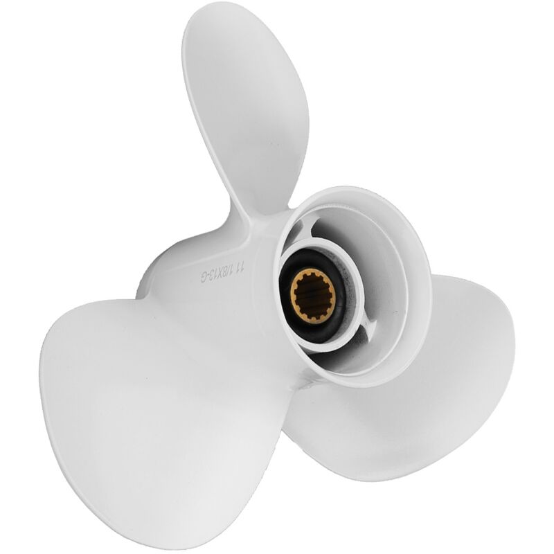 Image of Ej.life - Außenborder Propeller,Motorpropeller 11 1/8 x 13-G,3 Klinge Aluminium Boot Propeller - Außenbordmotor, für 30-60PS