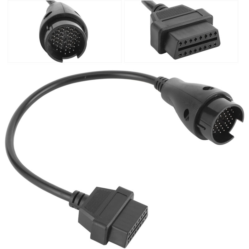 Image of Ej.life - Diagnosekabel, Autoreparaturstecker Diagnosewerkzeugkabel 38 Pin an obdⅱ OBD2 16-poliger Adapterstecker Passend für Mercedes Benz Car