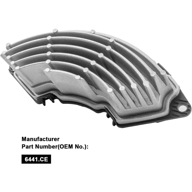 Image of Keenso Gebläsemotorlüfterwiderstand, Heizungsgebläsemotorwiderstand 6441CE Ersatzzubehör Passend für C4 Picasso Teile für Heizungen - Ej.life