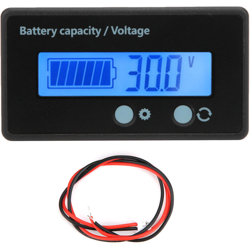 Image of LCD-Voltmeter-Messgerät, Voltmeter-Voltmeter-Spannungsprüfer für Instrumente und Messgeräte - Ej.life