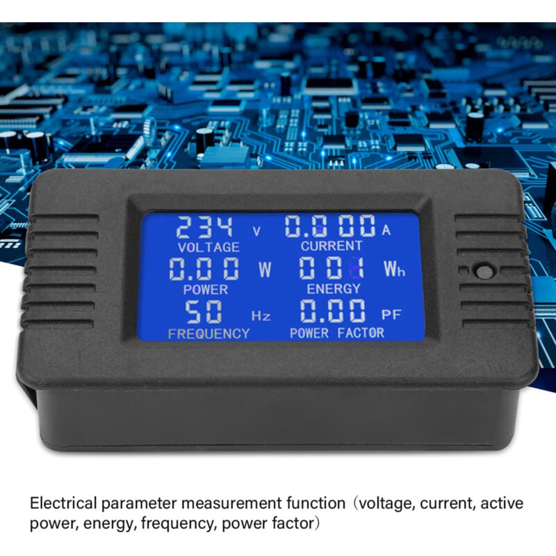 Image of Ej.life - peacefair Digital Meter PZEM-020 ac Multifunktions Digital lcd Meter Energie Energie Spannung Strom Tester 10A