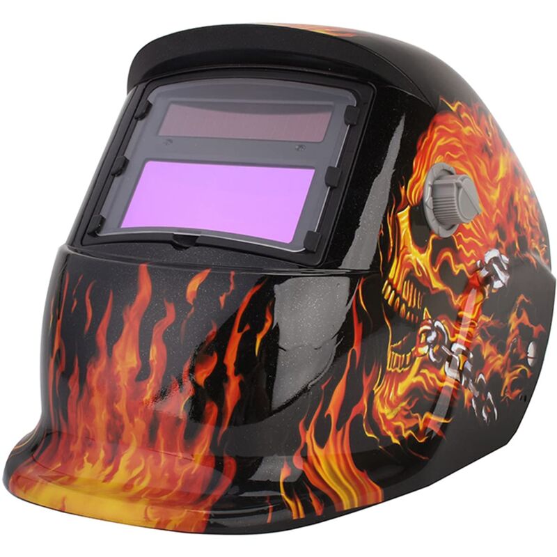 Image of Ej.life - Schweißhelm Automatik Schweißhelm mit Uv-Schutz din 9-13 freie Einstellung Schweißmaske Schweißschirm Solar Schweißschild Schutzhelm gegen